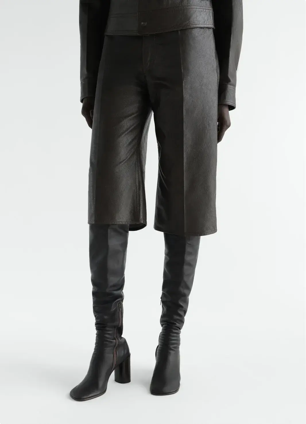 Belted Trench in Navy, alternate view